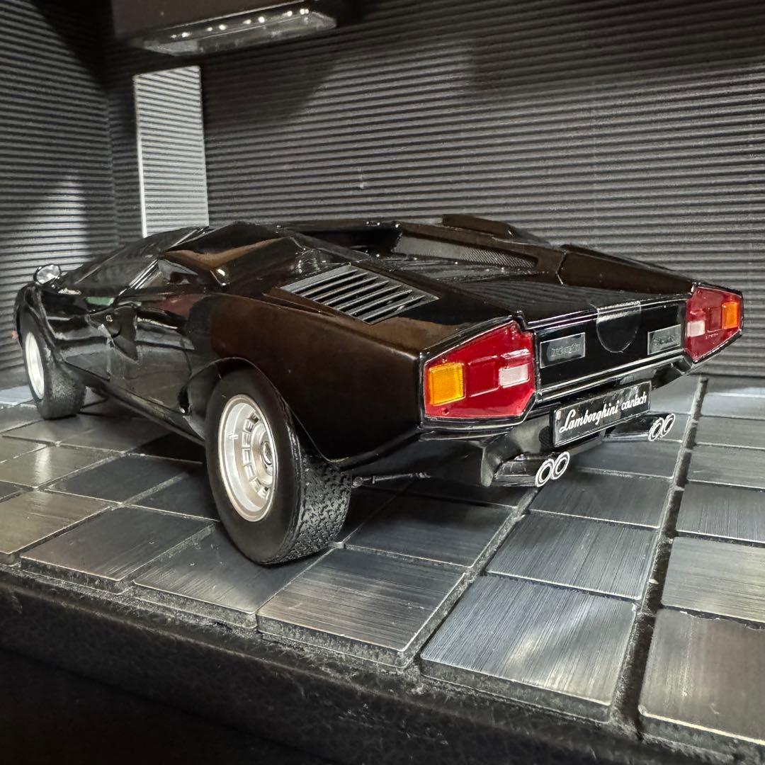 絶版未展示品 京商 1/18 ランボルギーニ カウンタックLP400 ブラック