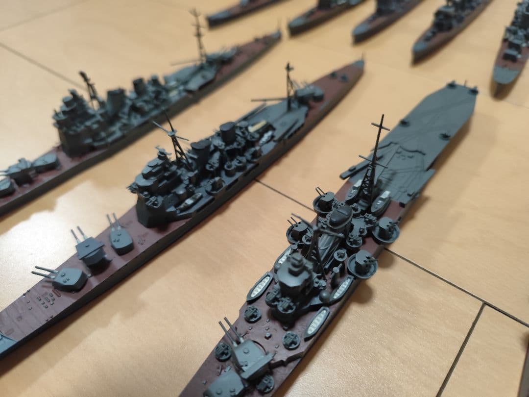 戦艦プラモデル10隻セット