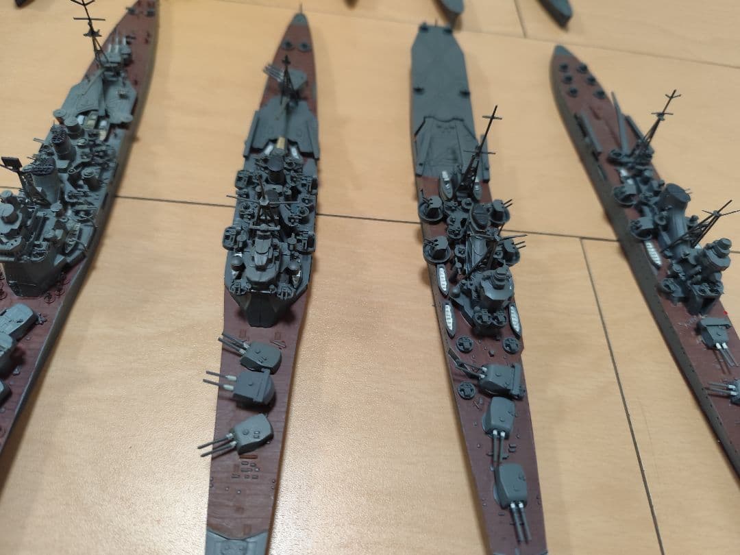 戦艦プラモデル10隻セット