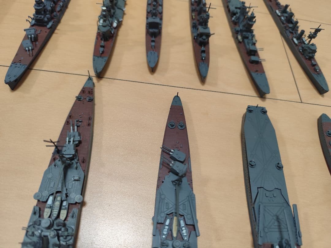 戦艦プラモデル10隻セット