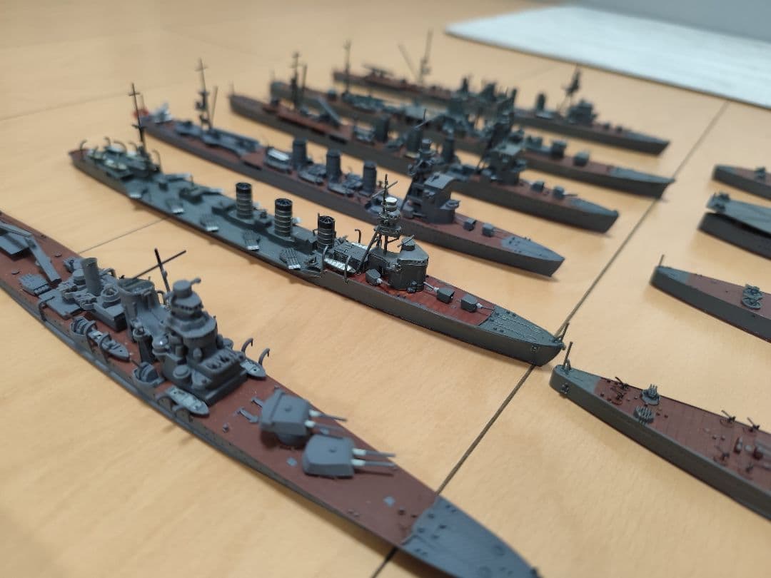 戦艦プラモデル10隻セット