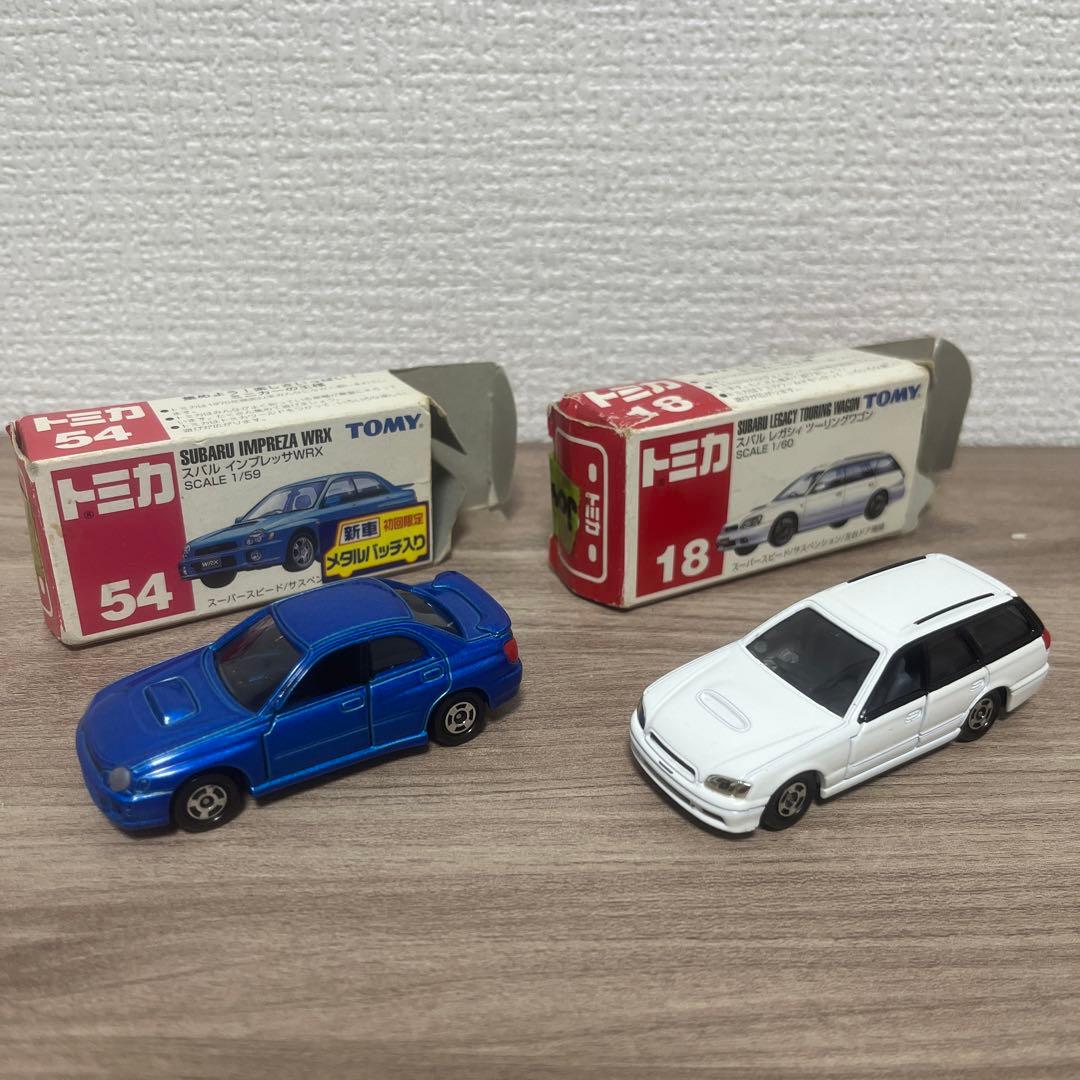 トミカ　スバルインプレッサWRX/レガシィツーリーグワゴン
