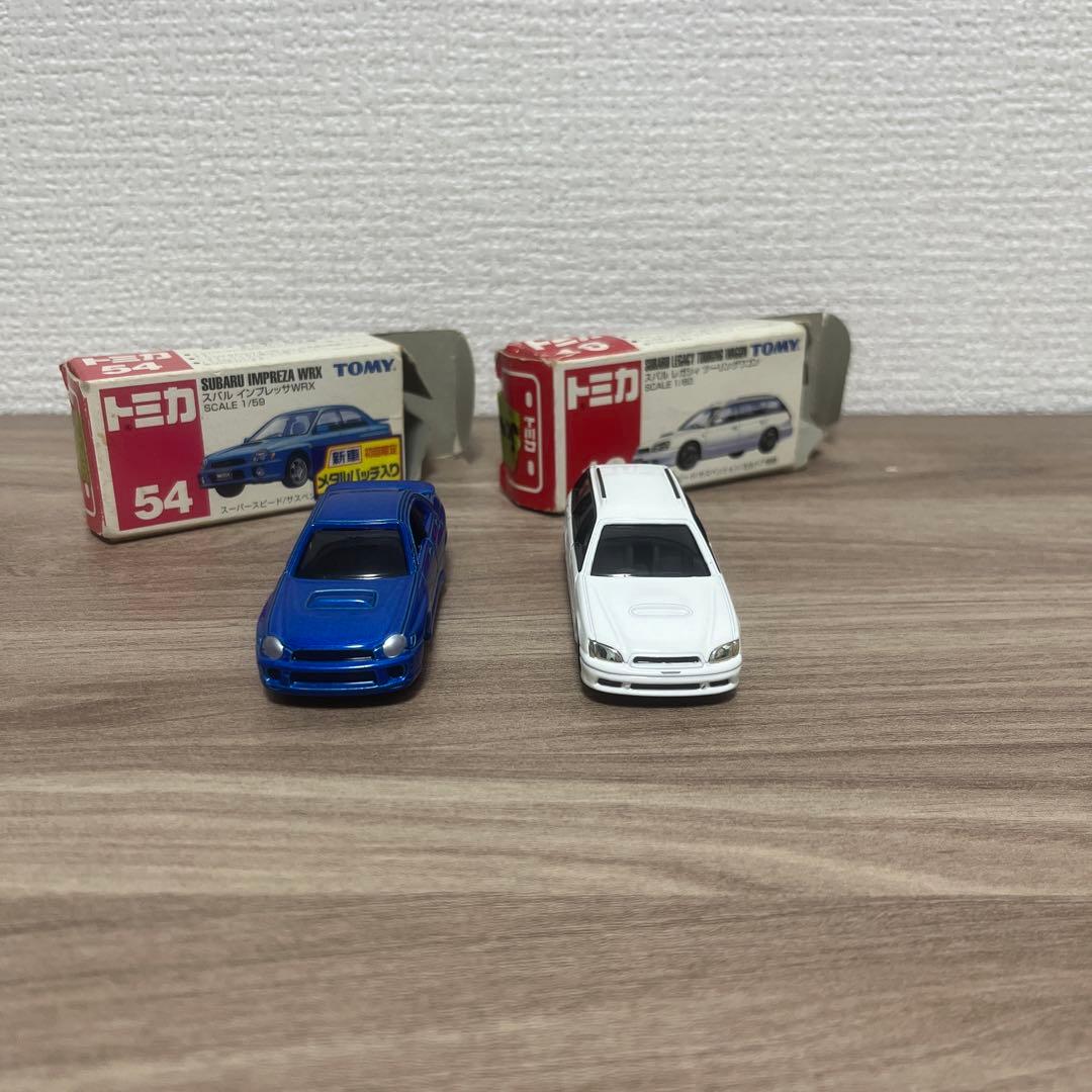 トミカ　スバルインプレッサWRX/レガシィツーリーグワゴン