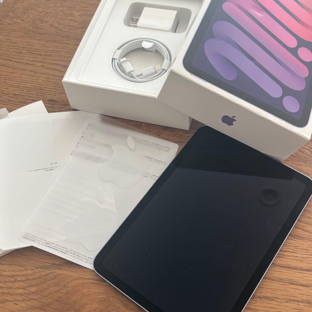 IPad mini 第6世代 本体 256GB パープル wifi