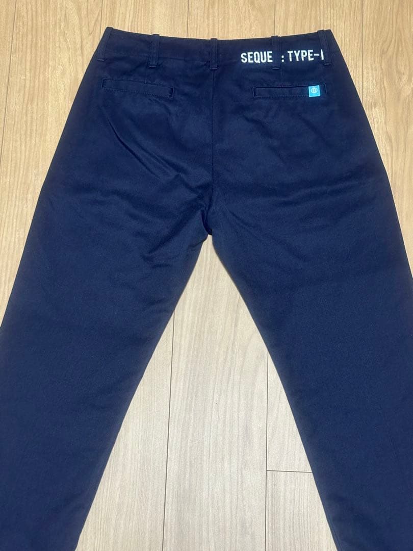 SEQUEL シークエル　TYPE-F チノパン　ネイビーM