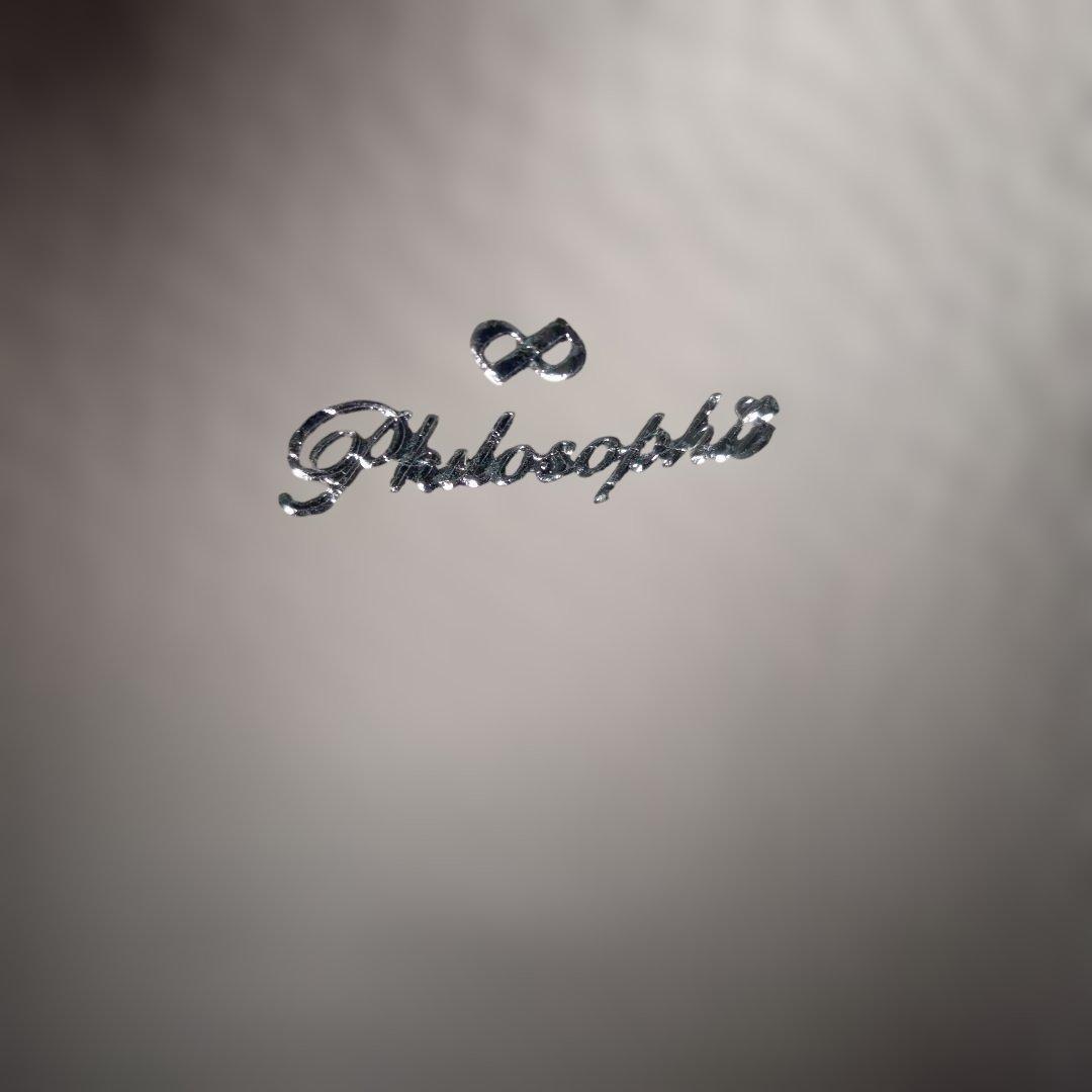 未使用 フィロソフィ キラキラバゲットバッグ PAW (パウ) / シルバー