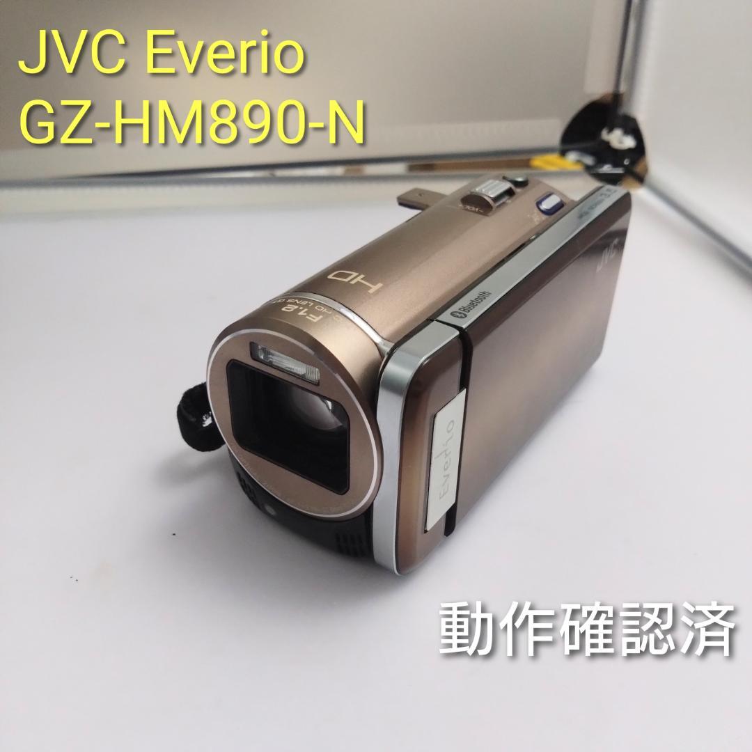 JVCケンウッド Everio　GZ-HM890-N ビデオカメラ 動作中古