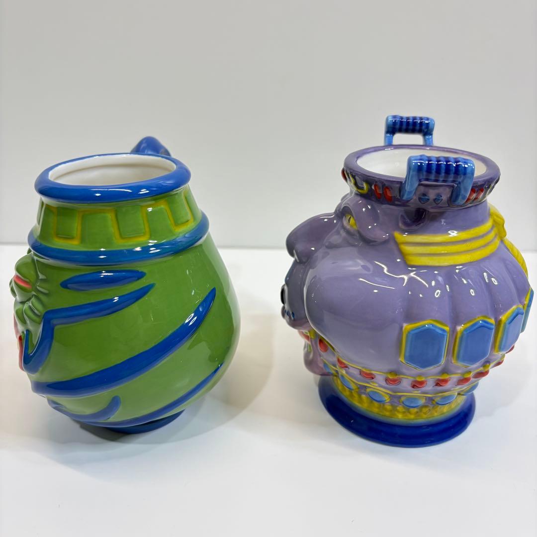 遊戯王 強欲な壺＆貪欲な壺 マグカップ湯呑セット 箱付き未使用