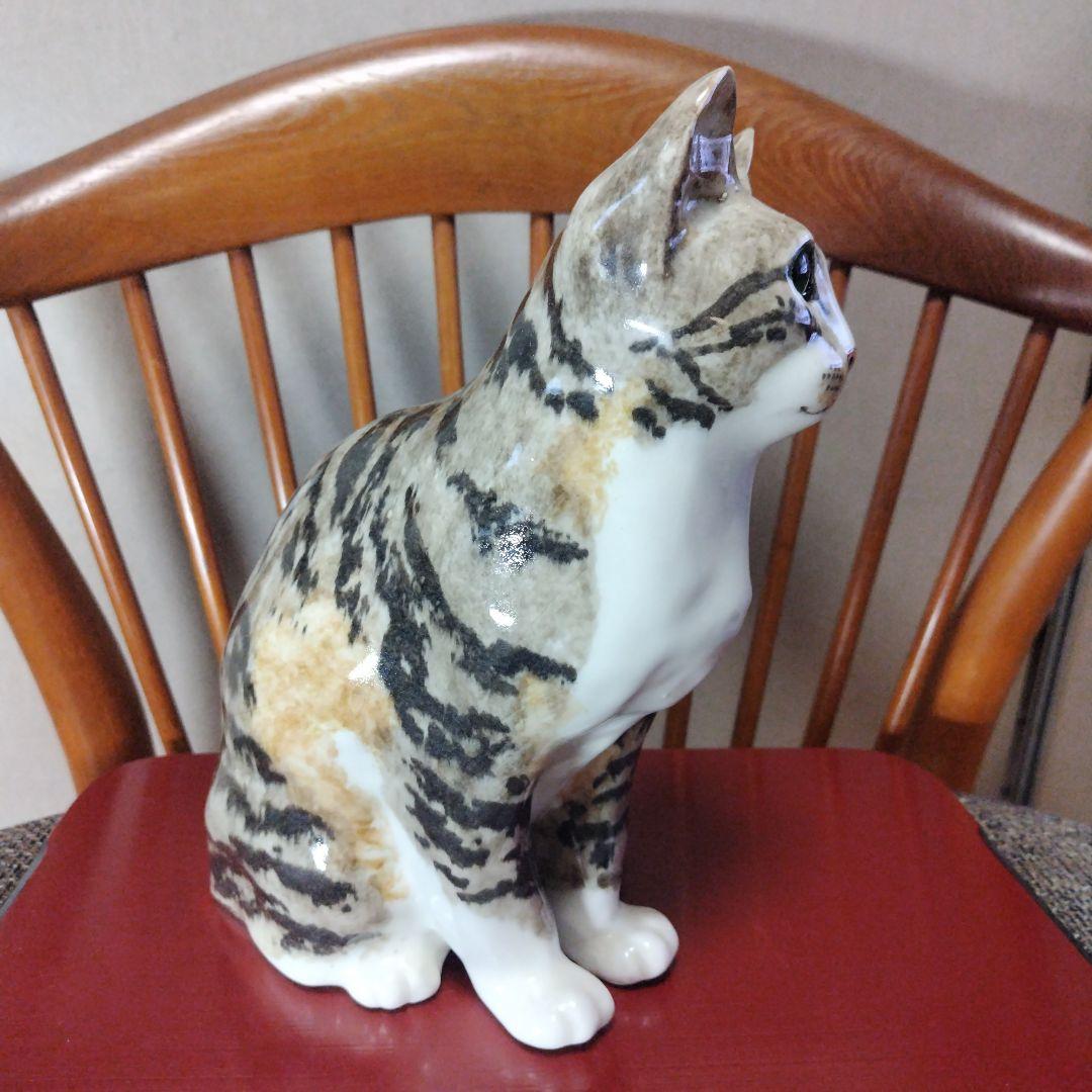 ウィンスタンレイキャット（ケンジントンキャット）サイズ6の大きなビンテージ猫