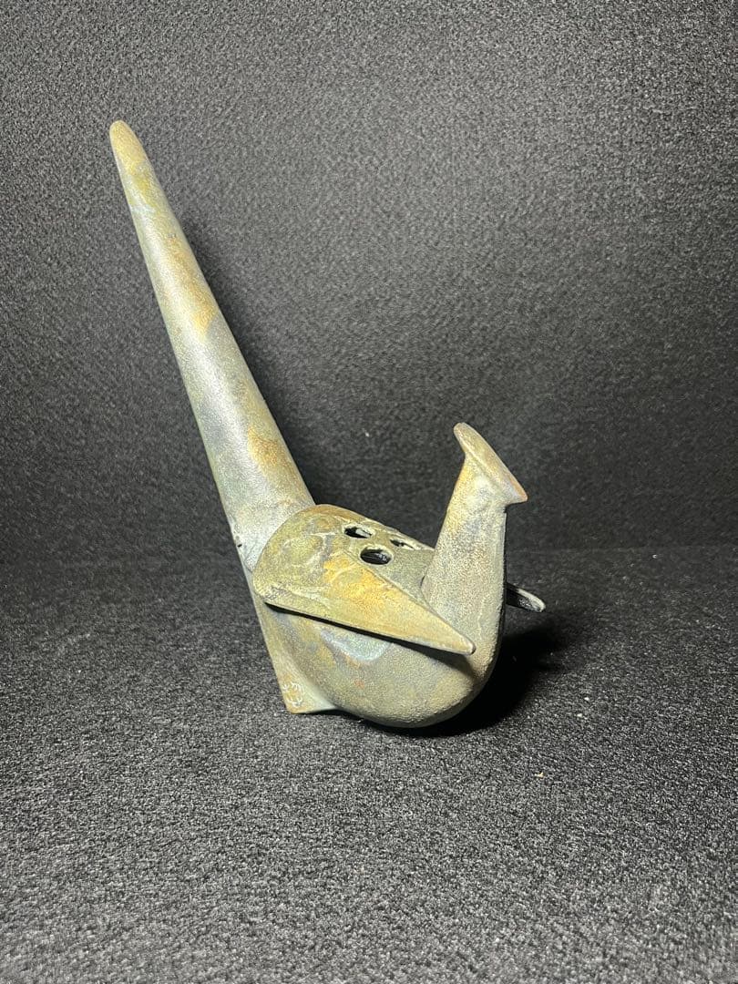 金属製 鳥の形状 香炉