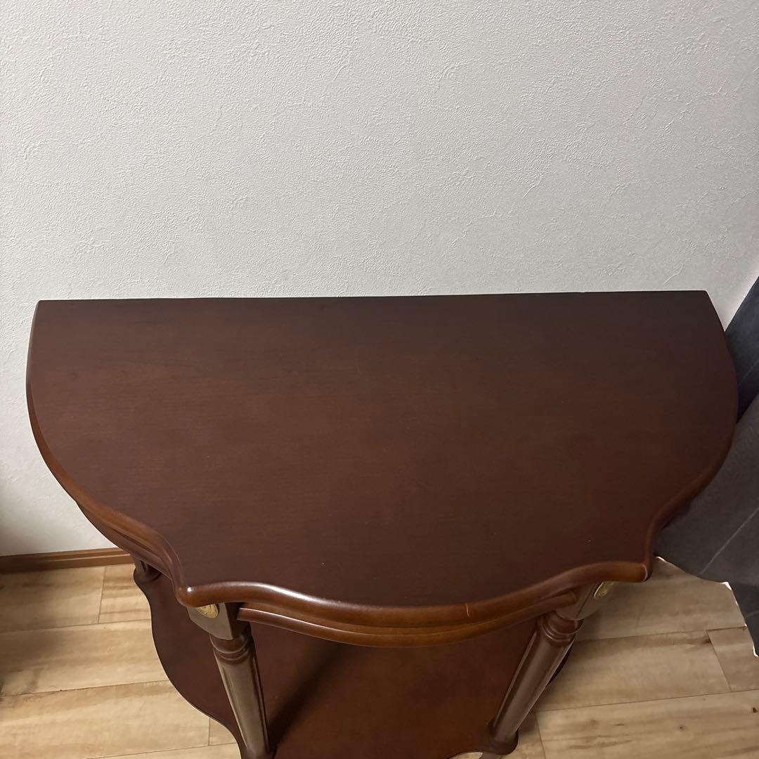 半円　コンソールテーブル　アンティーク　美品　最安値