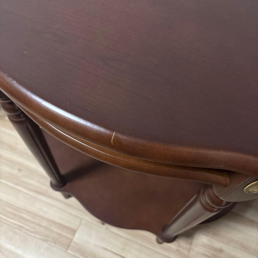 半円　コンソールテーブル　アンティーク　美品　最安値