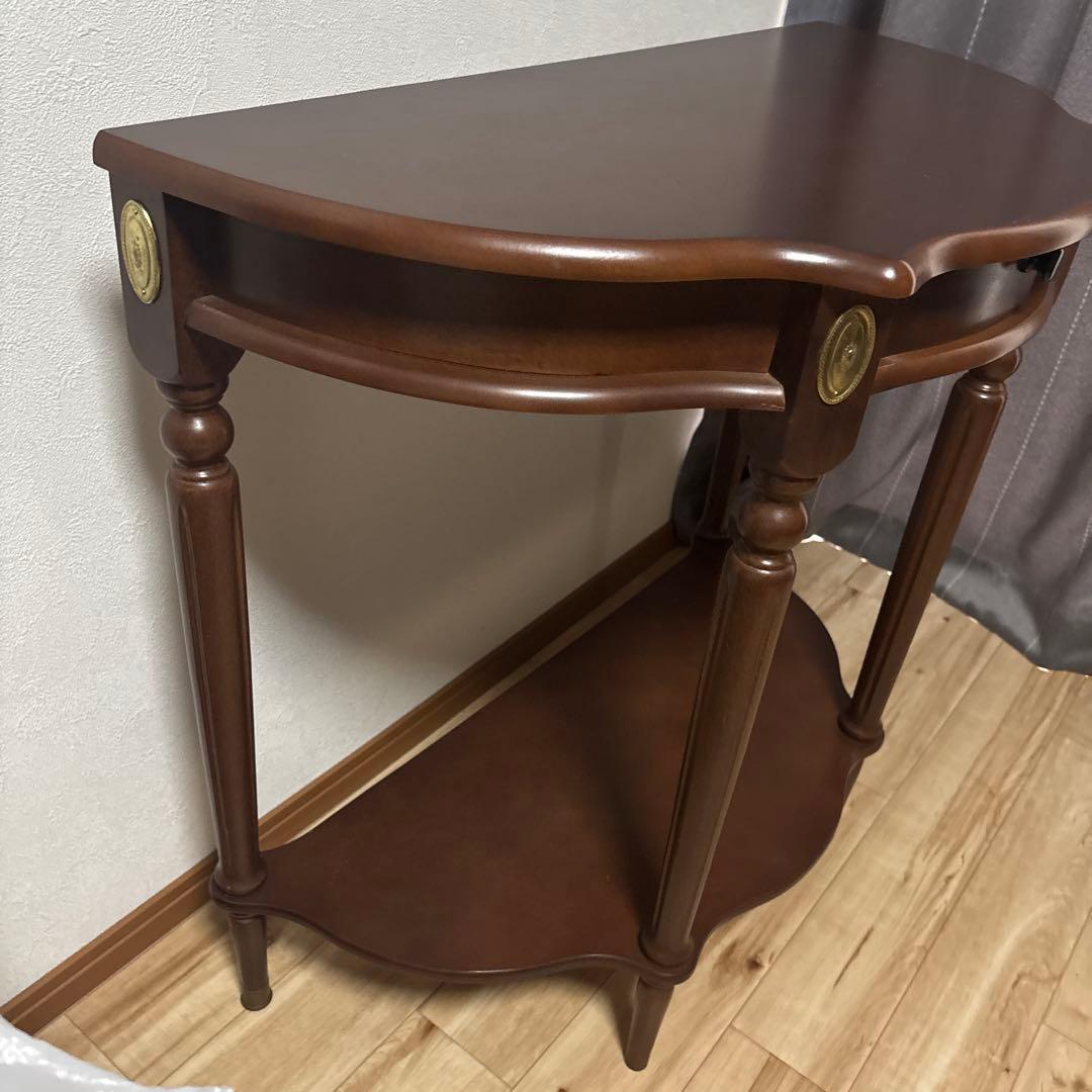 半円　コンソールテーブル　アンティーク　美品　最安値
