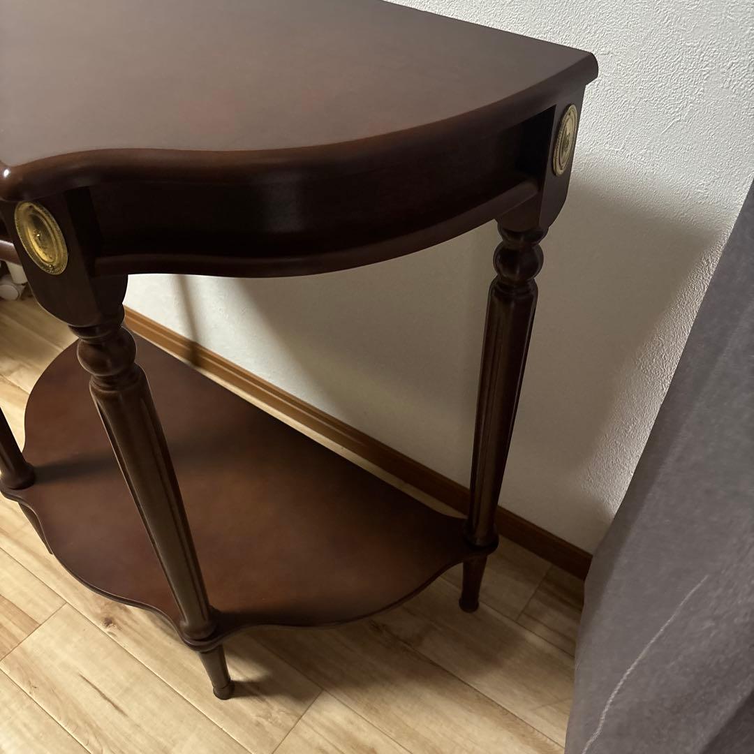 半円　コンソールテーブル　アンティーク　美品　最安値