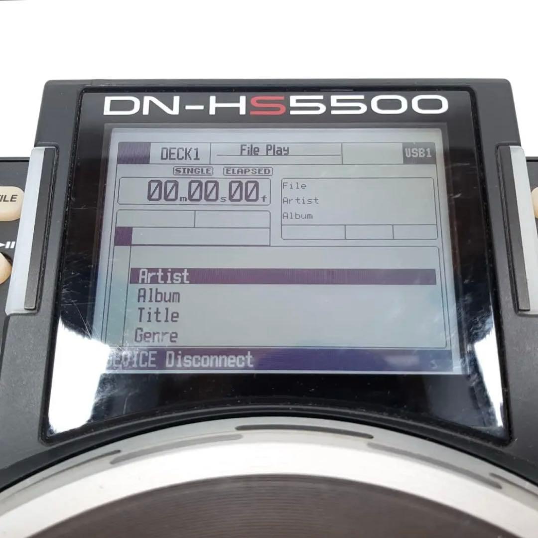 DENON　デノン 歴史的名機　DN-HS5500　データファイルDJ