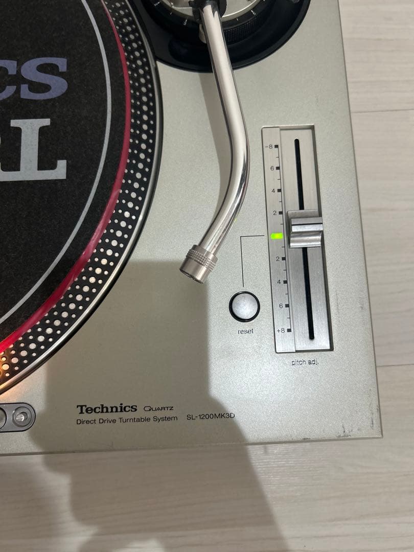 テクニクス ターンテーブル SL-1200MK3D シルバー