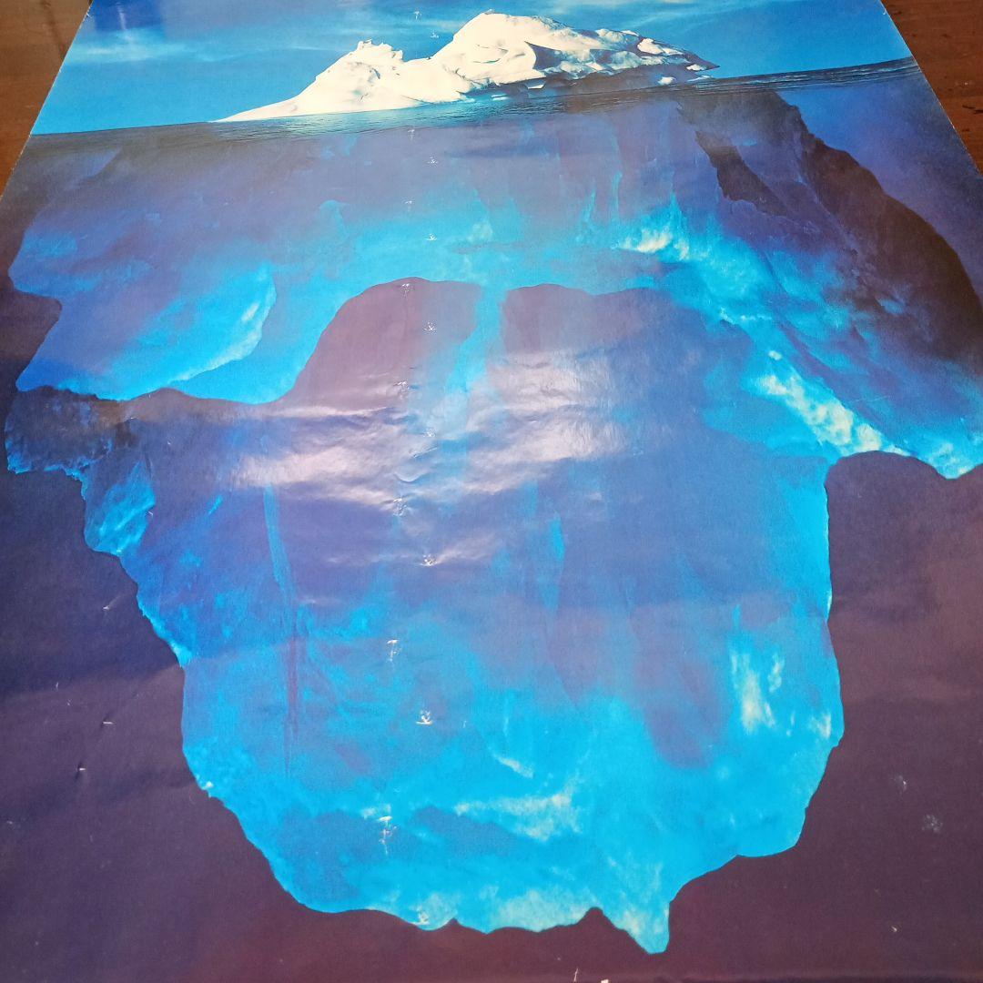 ralph a clevengers　氷山のポスターart美術グリーンランド自然