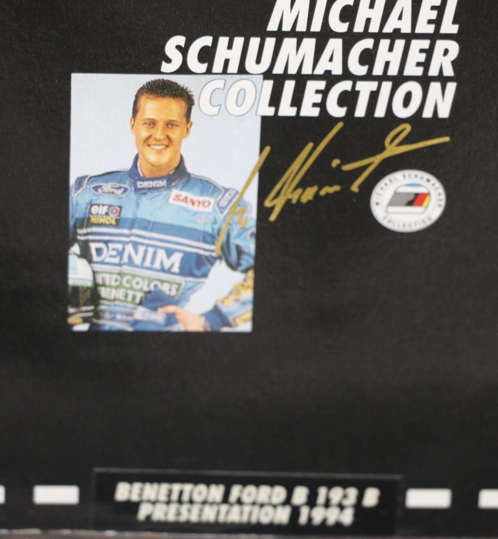 ビックスケール１／1８ ベネトンＢ１９３Ｂ ミハイル・シューマッハコレクション