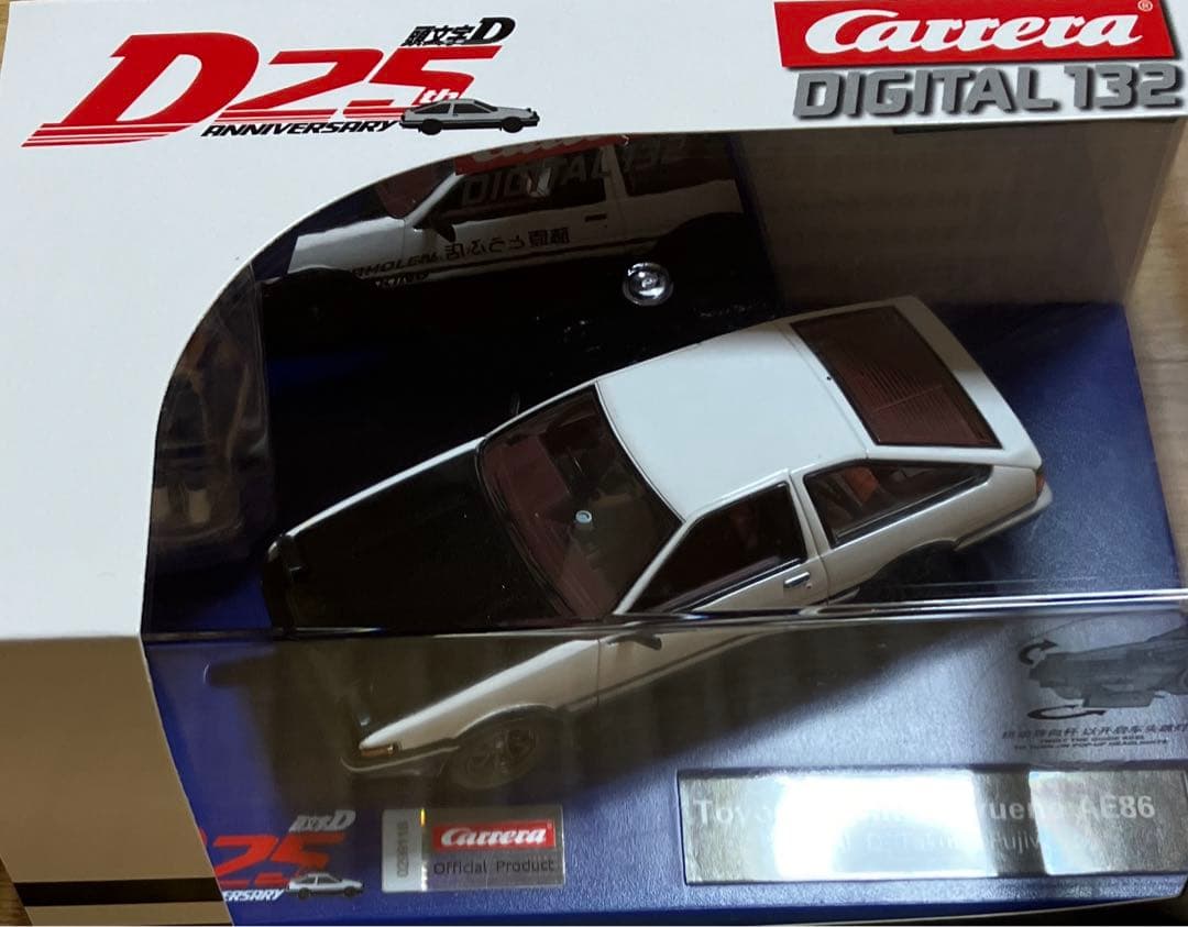 カレラ　デジタル　132 頭文字D TOYOTAハチロクスプリンタートレノ