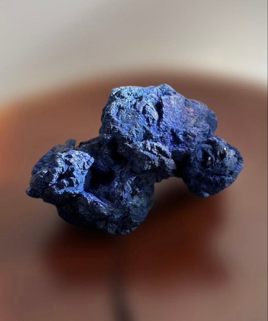 アズライト 幅約6cm原石原石 鑑賞石 自然石 天然石 水石 鉱物 鉱石