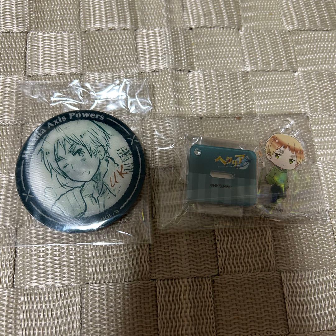 ヘタリア　イギリス　チェンジング缶バッジ　期間限定値下げ