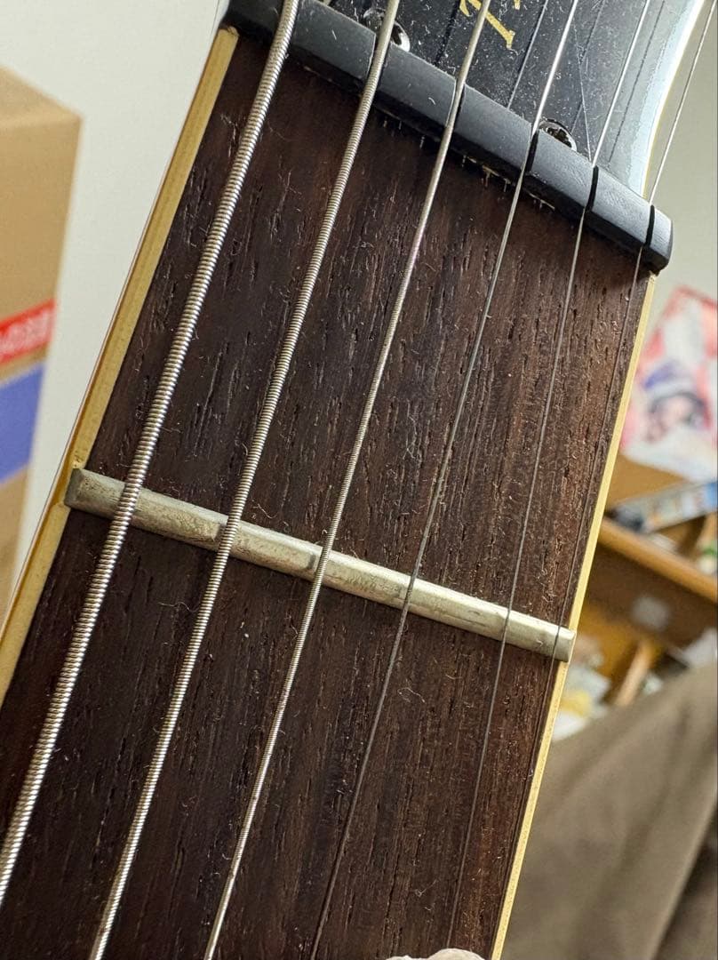 ス*ド様 FERNANDES TEJ-70 金文字ピックアップ　16.5F結合