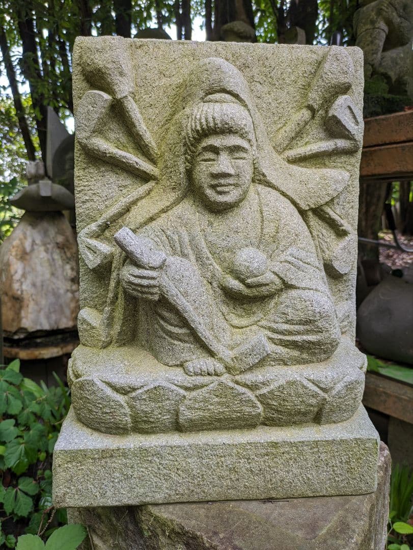 石仏、ゴルフ観音、倉田辰彦作