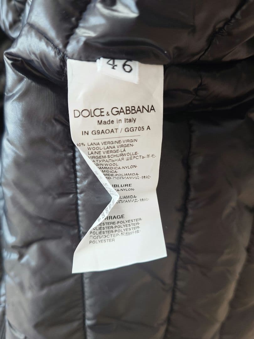 ドルチェ&ガッバーナ冬ジャケット