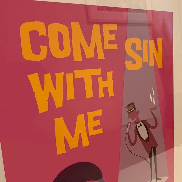 貴重　Shag シャグ シルクスクリーンポスター　ナンバーリング. #004