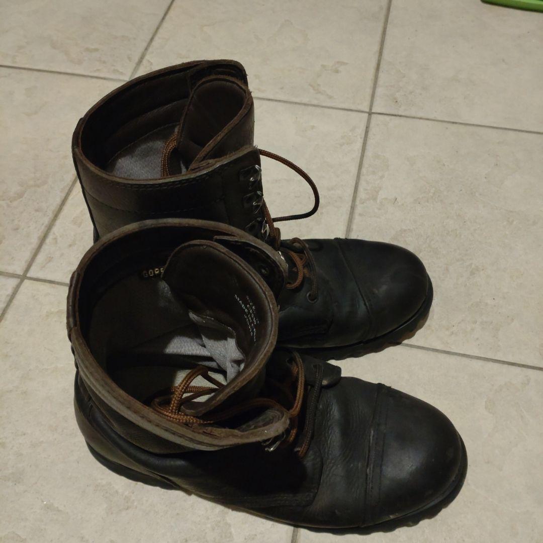 GORE-TEX ブラック ミリタリーブーツ