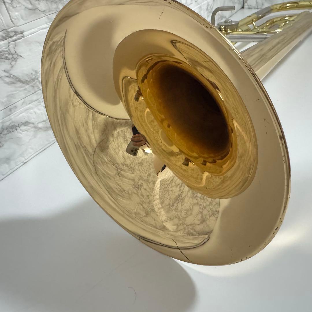 YAMAHA ヤマハ　テナーバストロンボーン　YSL456G F管　ハードケース