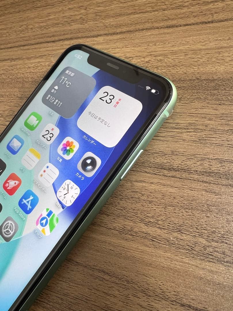 新品未使用 iPhone11 128GB 日本国内版 SIMフリー グリーン