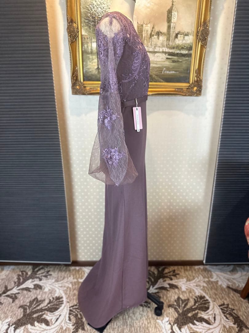 長袖ストレッチタイトロングドレスステージ誕生日二次会パティーキャバ嬢ナイトクラブ