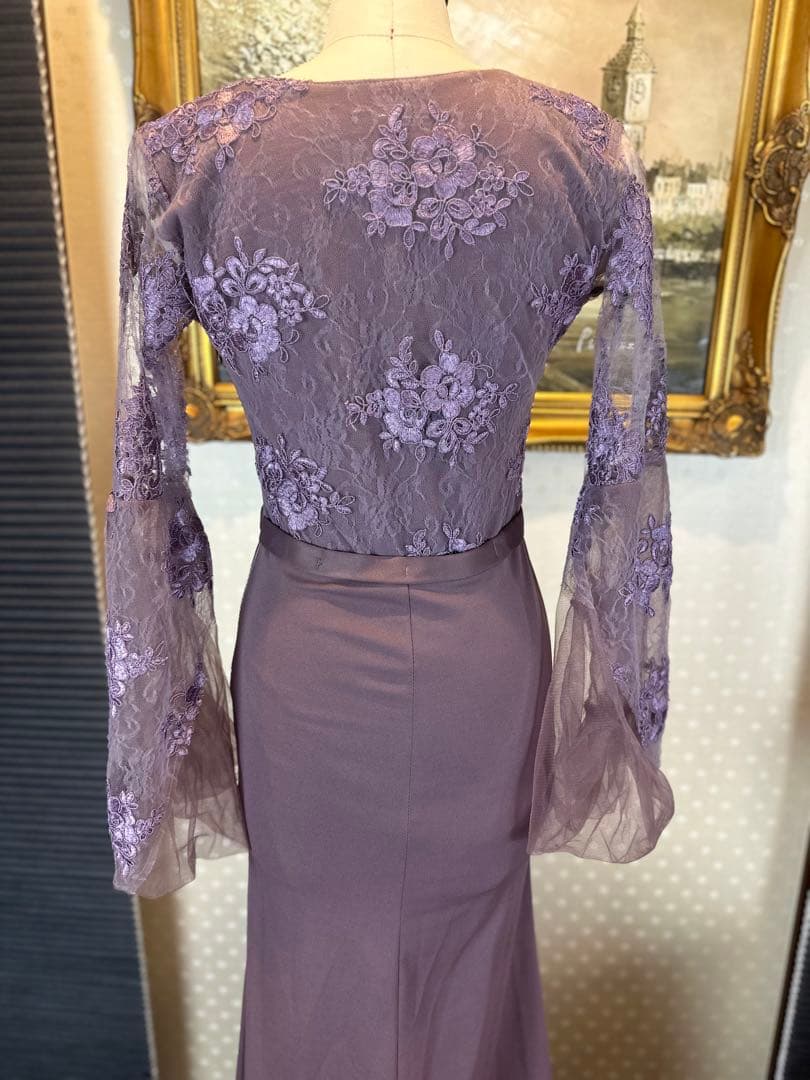 長袖ストレッチタイトロングドレスステージ誕生日二次会パティーキャバ嬢ナイトクラブ