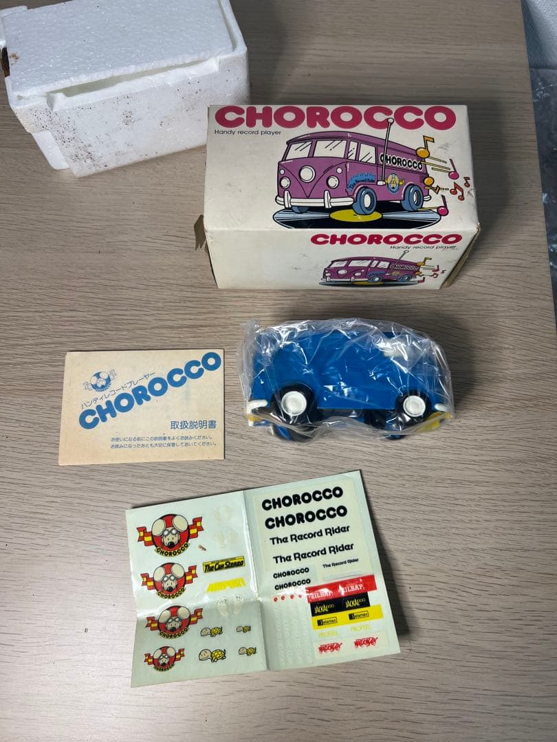 新品箱付き説明書ありCHOROCCO The Record Rider ミニカー