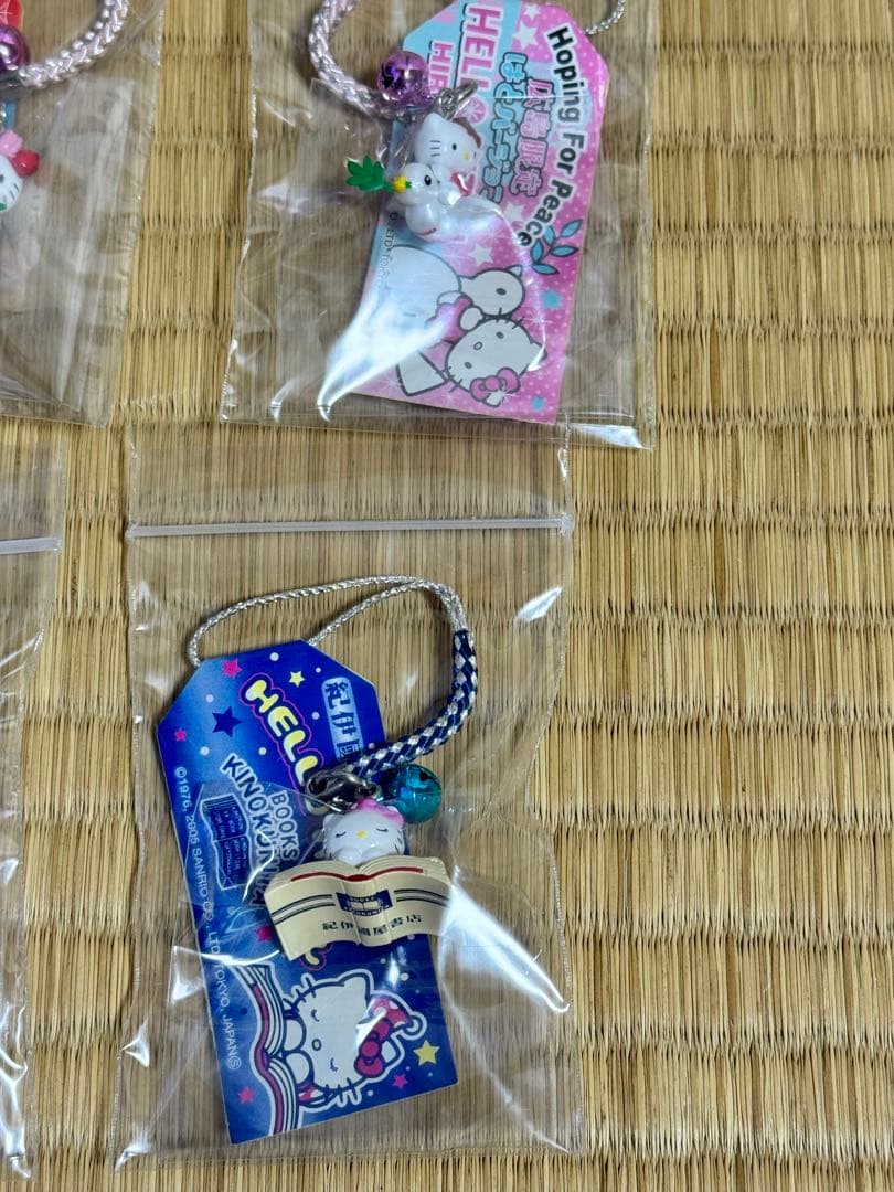 レア☆ハローキティ ご当地根付け　ストラップ 15個セット