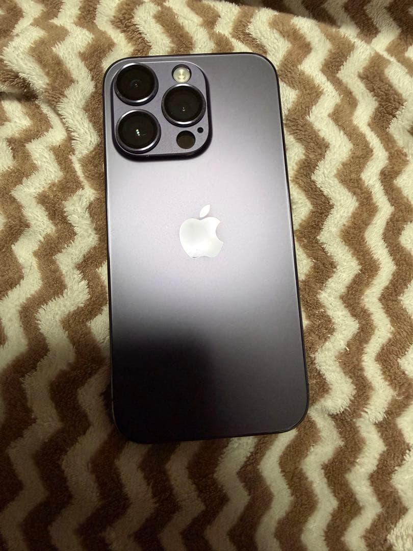 iPhone14プロ ディープパープル 128ギガ