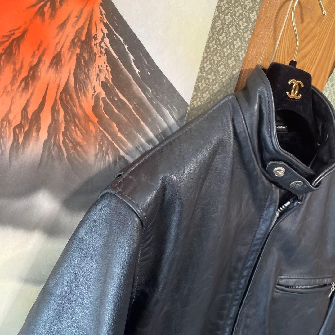 schott ショット シングル　641 ボアライナー付き サイズ40