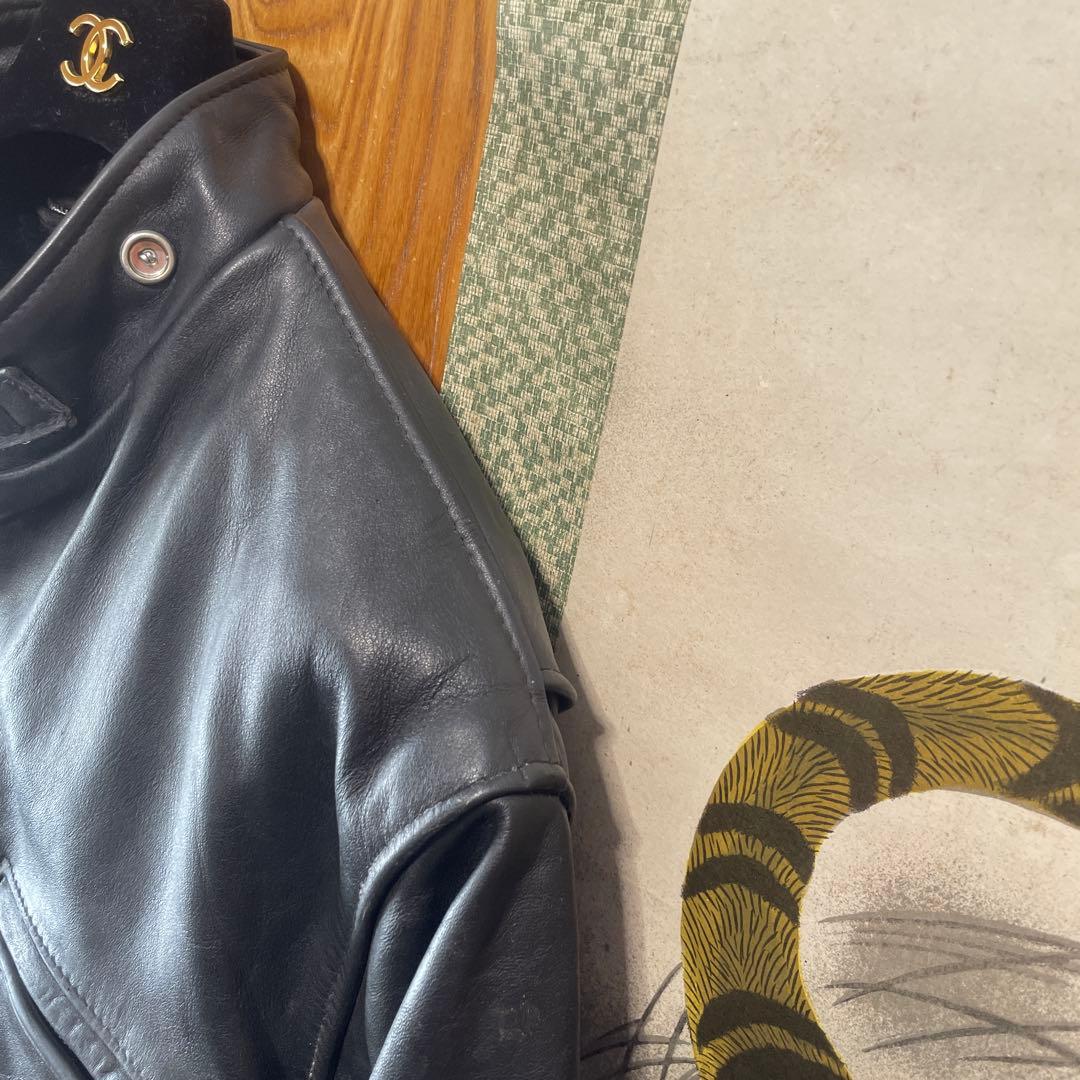 schott ショット シングル　641 ボアライナー付き サイズ40