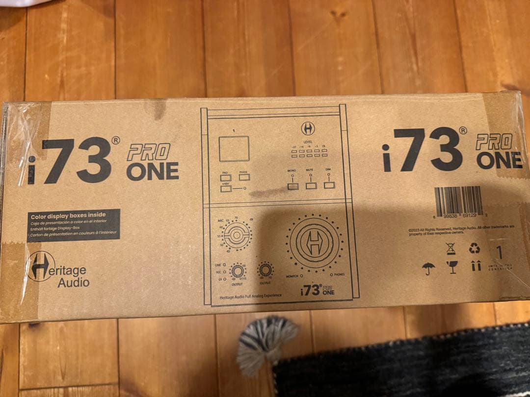 新品未使用　Heritage Audio i73 PRO ONE