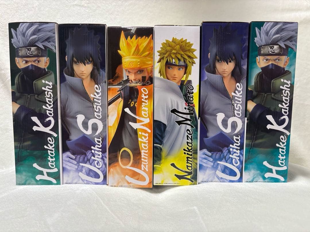 一番くじ　NARUTO-ナルト-疾風伝　紡がれる火の意志　フィギュア6体セット