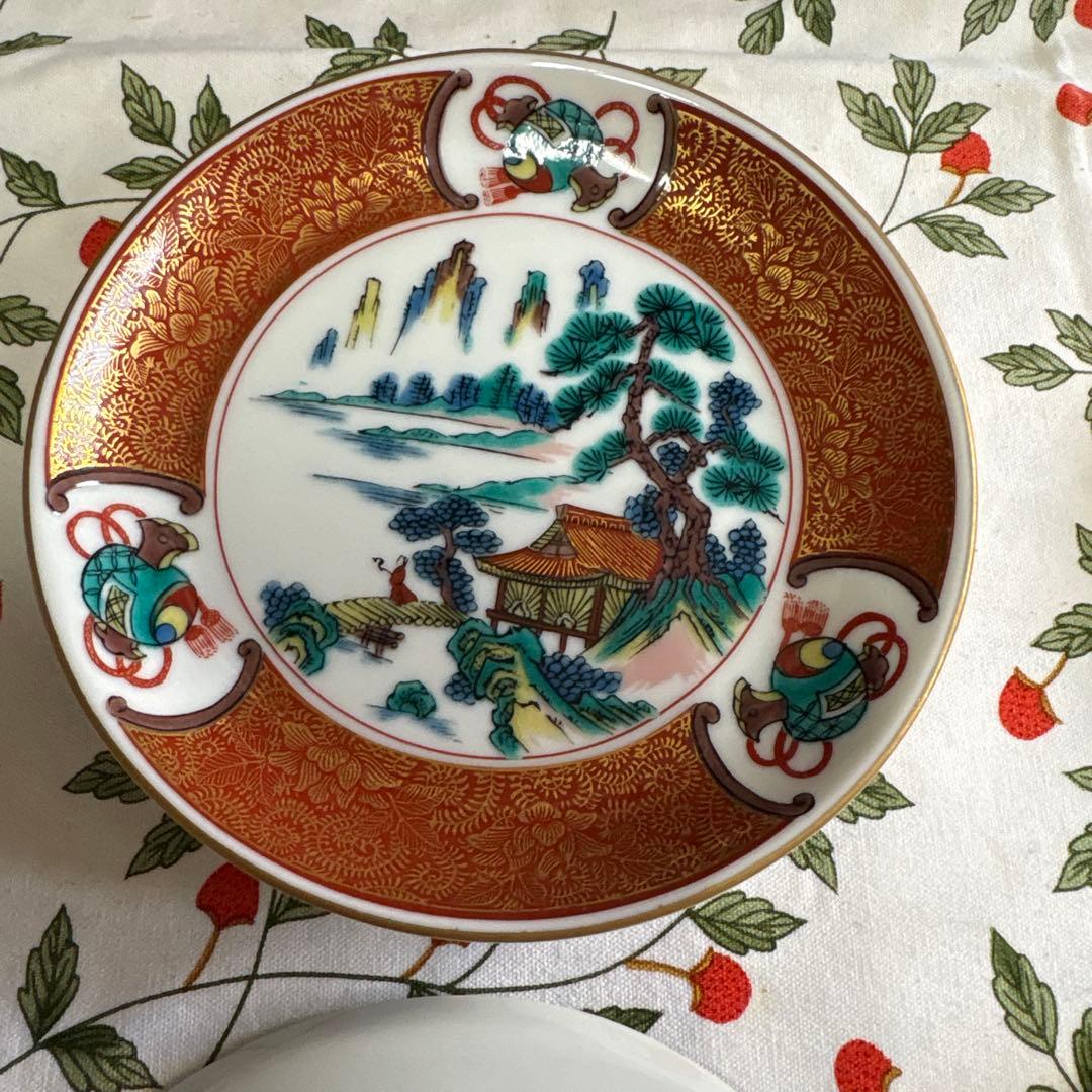 九谷焼のお皿　6枚セット　未使用