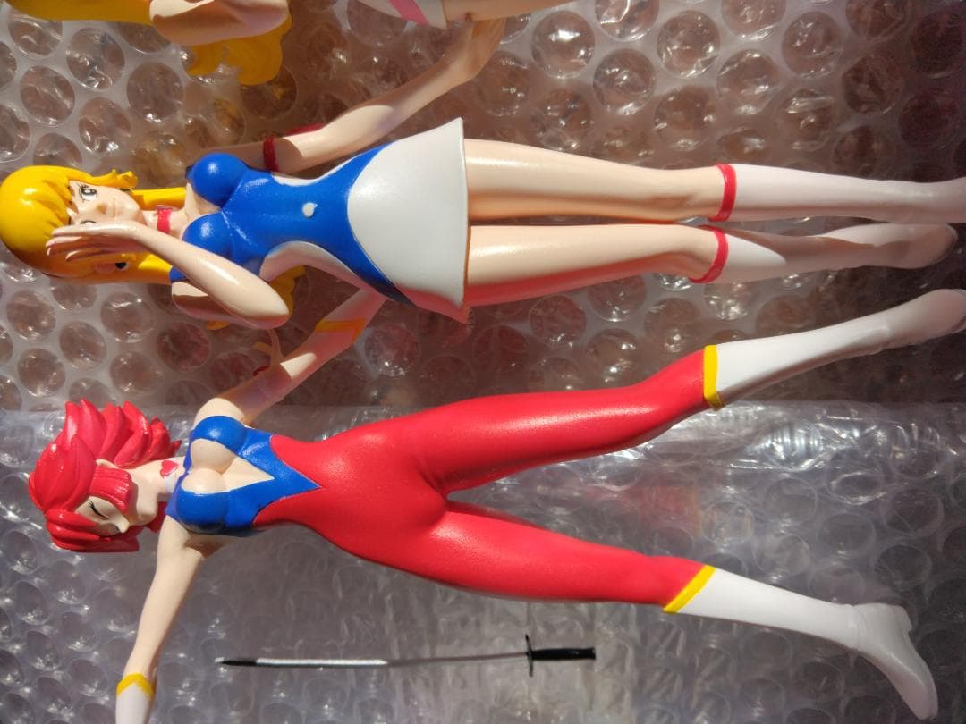 ハセガワ プラモデル キューティーハニー レイナ　4体セット　完成品