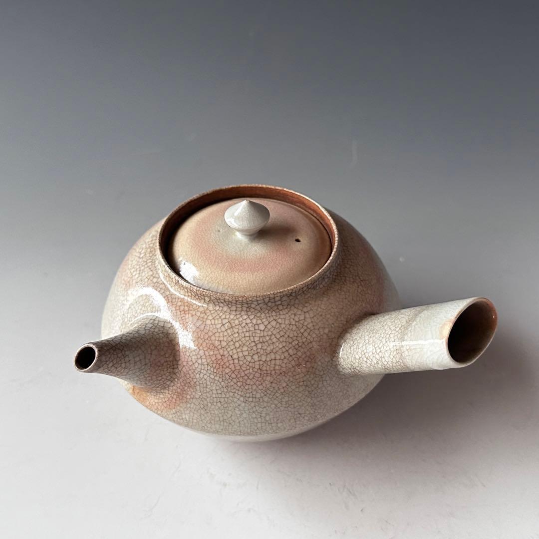 煎茶道具　ボーフラ　湯沸かし　村田亀水　京焼　煎茶道　稽古　茶会　陶芸