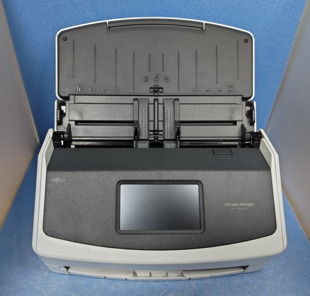 たまった書類を一気にスキャン 富士通 ScanSnap iX1500（白）