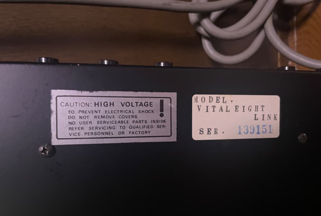 VITAL AUDIO/ Vital Eight 　8chラインミキサー 中古