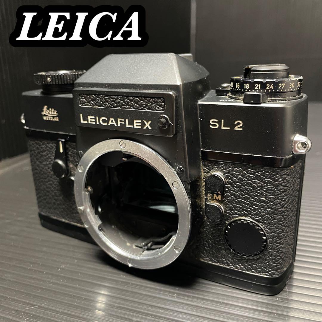 完全動作品 SL2 ライツ ライカ フレックス ブラックボディ フィルムカメラ