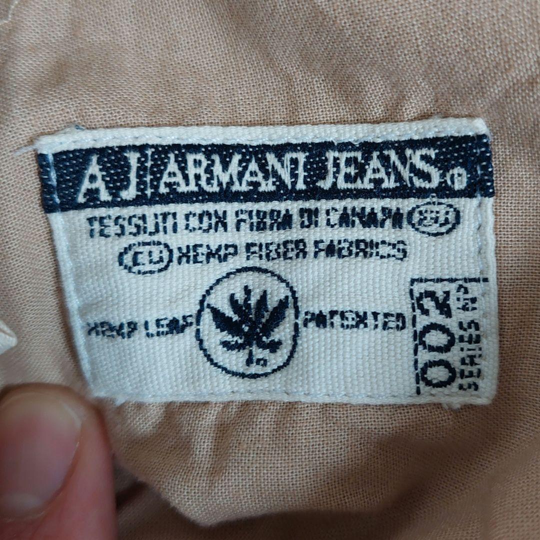 90S ARMANI JEANS ベージュ チノパン
