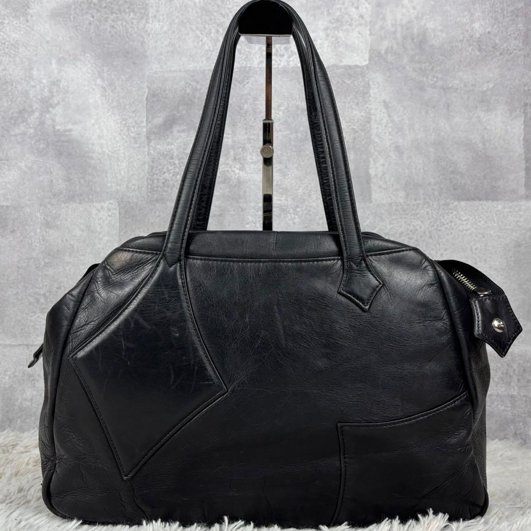 美品 Vivienne Westwood レザー ボストンバッグ トート オーブ