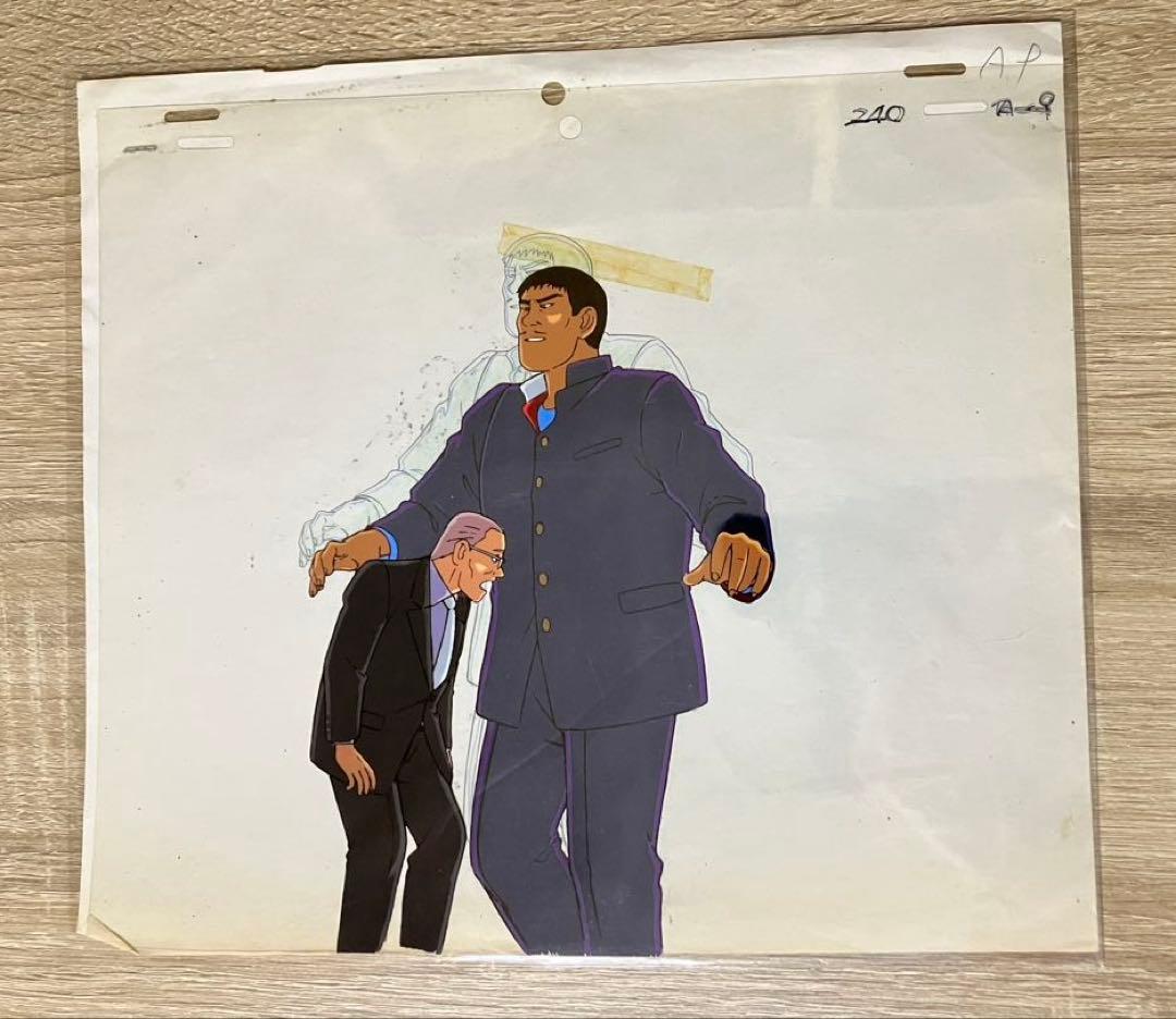 セル画　学生　校長　学園もの